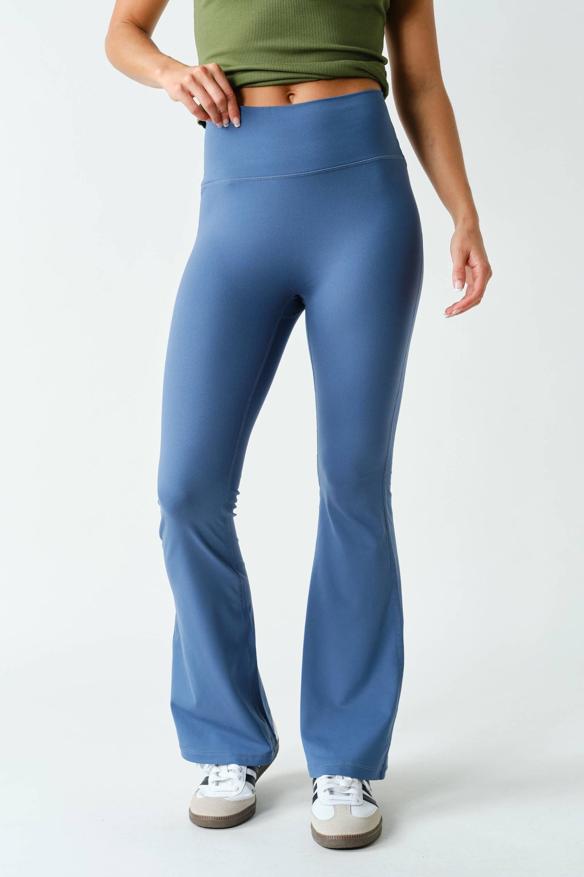 Venice Flare Legging: OCEAN