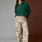 Cinched bottom Long-Sleeve Polo - HUNTER GREEN