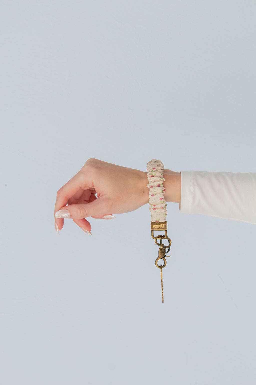 April Flowers Keychain