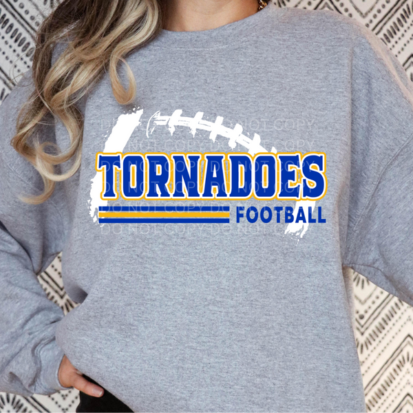 *PRE-ORDER* TORNADOES GREY/BLACK CREW YOUTH&ADULT