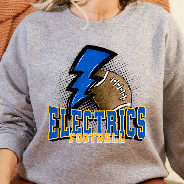 *PRE-ORDER* ELECTRICS GREY/BLACK CREW YOUTH&ADULT