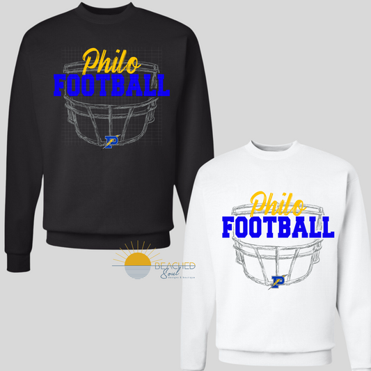 TODDLER/YOUTH Electrics Football Helmet Logo - CREWNECK