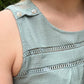 Shadyside Sleeveless Top - Dusty Sage