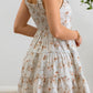 Ruffle Strap floral dress