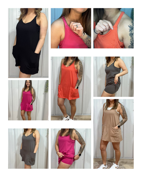 Comfort Romper Dress WITH Shorts!