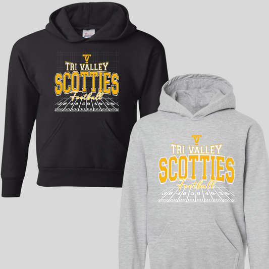 ADULT TV Field Logo - HOODIE