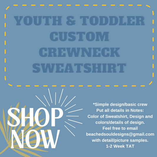 YOUTH Custom Sweatshirt