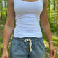LAYERING TANK - WHITE
