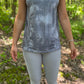 Grey tie dye tank
