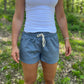 BLUE STONE LINEN SHORT