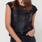 Snake Skin Sleeveless Top