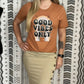 Ribbed Midi Skirt - Hazelnut