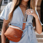 Sutton Crossbody Purse-Brown