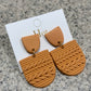 GINGER YELLOW BRAIDED EARRING