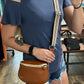 Sutton Crossbody Purse-Brown