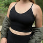 Black Cropped Tank